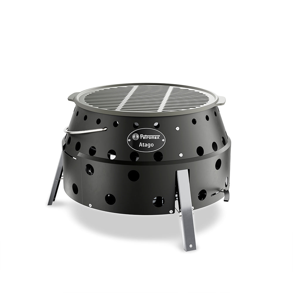 Atago Holz und Kohle Grill Schwarz - Petromax - Wildnissport