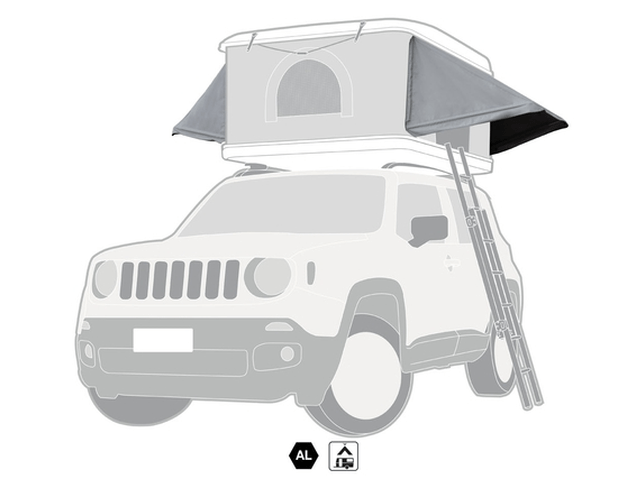AutoHome Wing für Dachzelt small/medium - MOVERA - Wildnissport