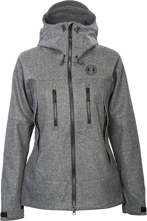 Bergmaid Steingrau S Damen Jacke - Petromax - Wildnissport
