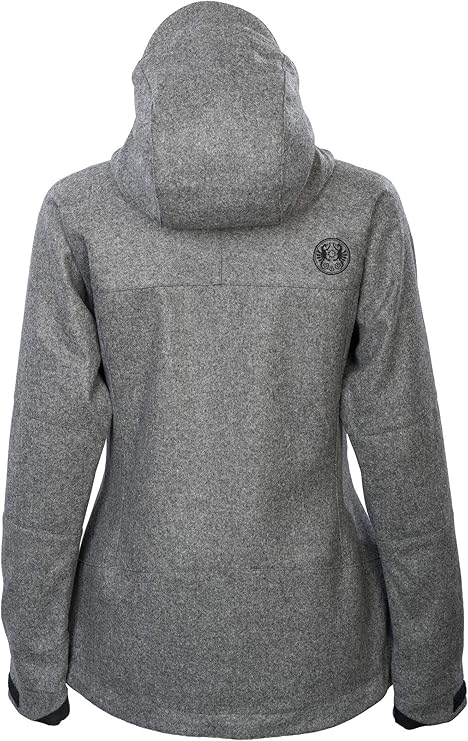 Bergmaid Steingrau S Damen Jacke - Petromax - Wildnissport