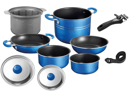 Brunner Skipper Alu Cooking Set (10 - teilig, Ø24cm) - Brunner - Wildnissport
