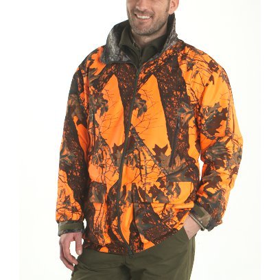 Camouflage Jacke 3XL zweifarbig - Rascher - Wildnissport