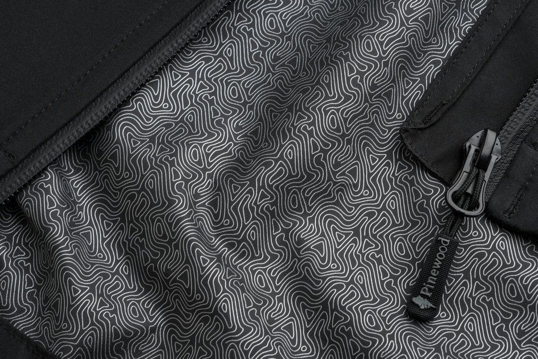 Caribou Ultra Lite Damen Jacke 2XL Schwarz Regenjacke - Pinewood - Wildnissport