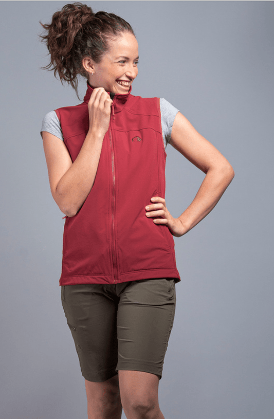 Cesi W's Vest lava - red - 38 Damen Weste - TATONKA - Wildnissport