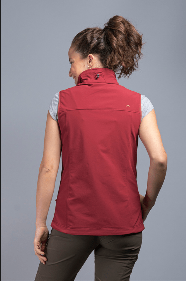Cesi W's Vest lava - red - 46 Damen Weste - Tatonka - Wildnissport