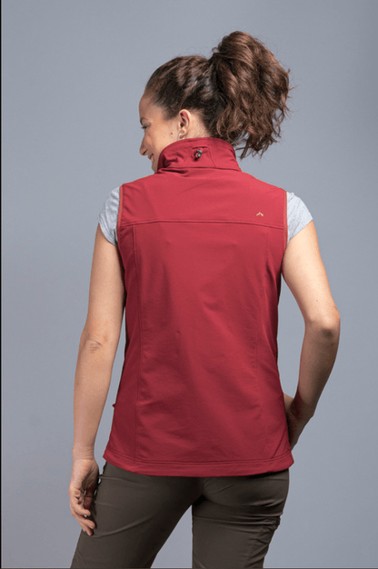 Cesi W's Vest lava - red - 46 Damen Weste - Tatonka - Wildnissport