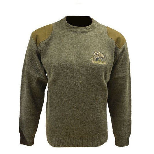 Chasse Pullover Dunkelgrün S - LMA - Wildnissport