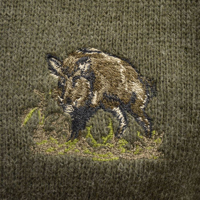 Chasse Pullover Dunkelgrün S - LMA - Wildnissport