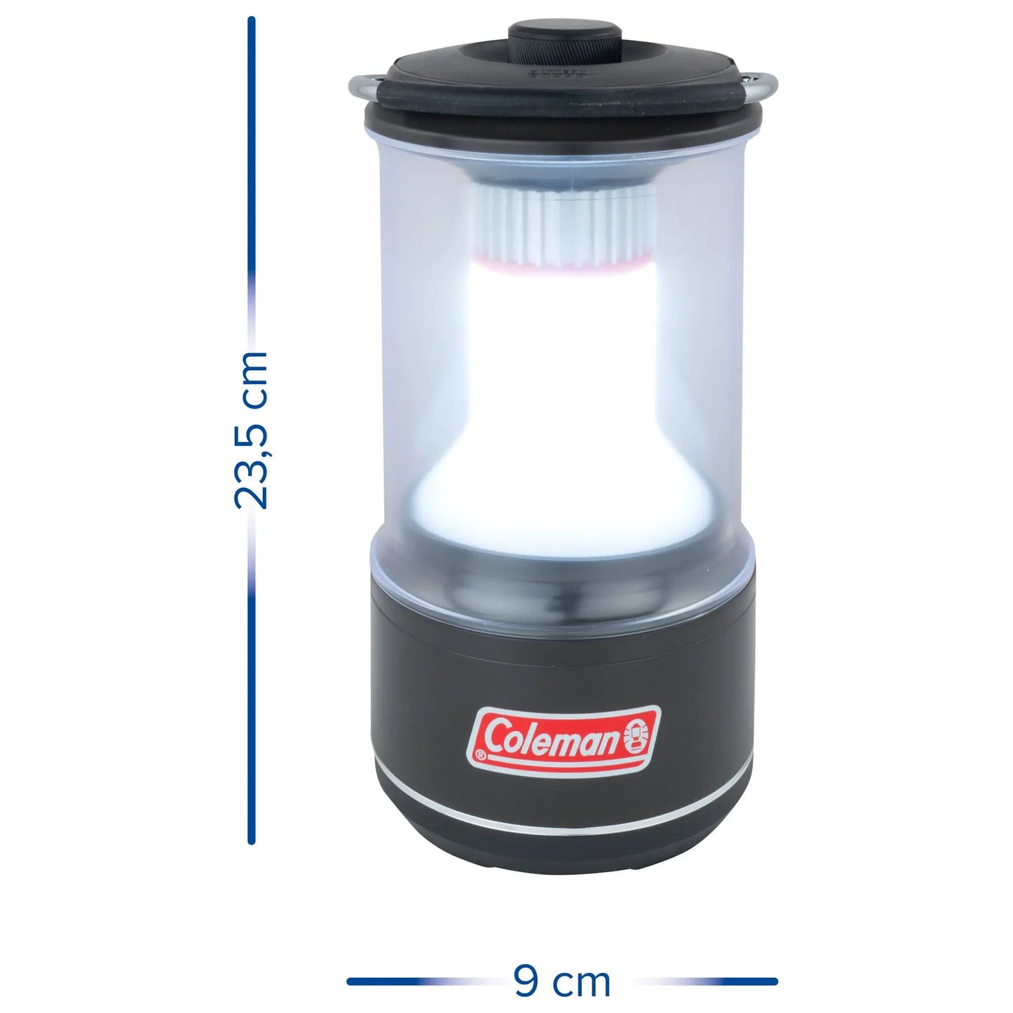 Coleman BatteryGuard Laterne 600L schwarz - Coleman - Wildnissport