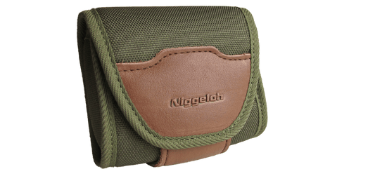 Das Etui 3x gr. Kugel/4x kl. Kugel/4x Schrot Olivgrün Cordura - Niggeloh - Wildnissport