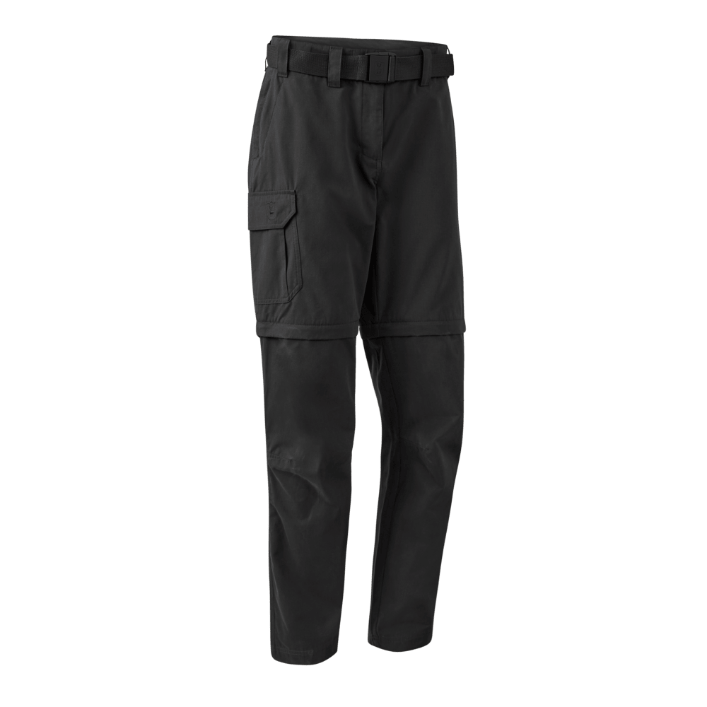 Deerhunter Lady Slogen Gr. 38 Zip-Off-Hose schwarz - Wildnissport - Wildnissport