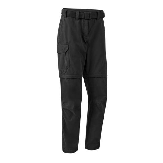 Deerhunter Lady Slogen Gr. 38 Zip-Off-Hose schwarz - Wildnissport - Wildnissport