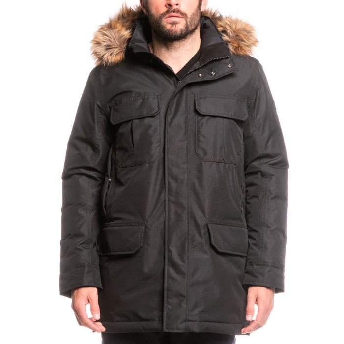 Downtown MTD Herren schwarz - 2XL Dauenparka - Aigle - Wildnissport