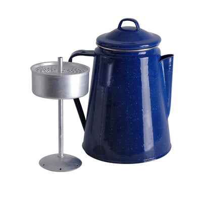 Emaille Kaffeekanne blau 1,8 Liter - Origin Outdoors - Wildnissport
