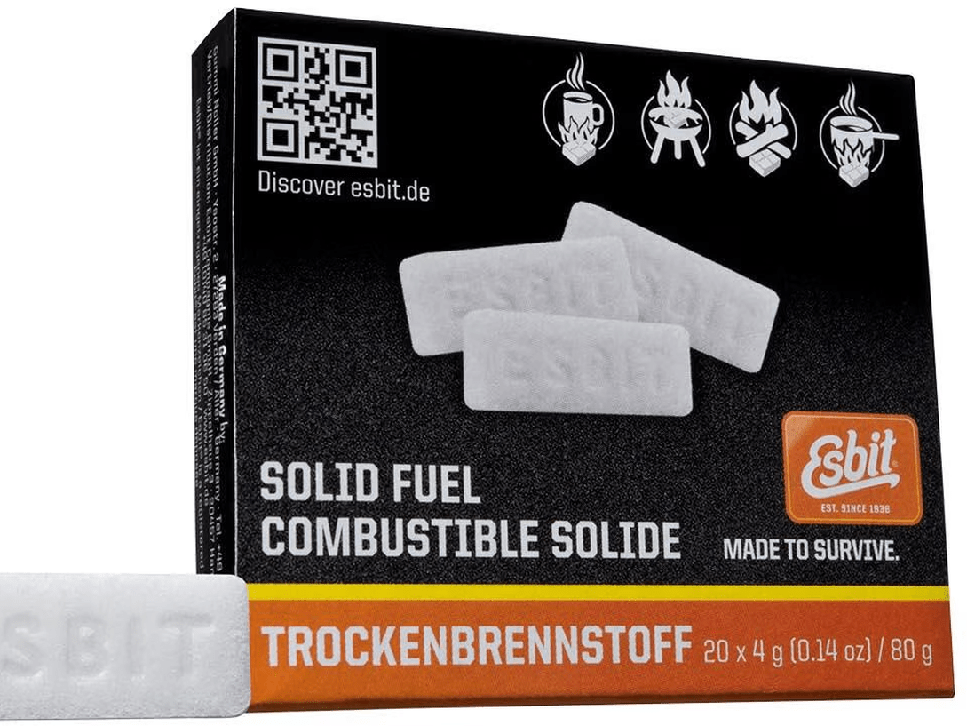 Esbit Trockenbrennstoff - Tabletten (20x4g) - Esbit - Wildnissport
