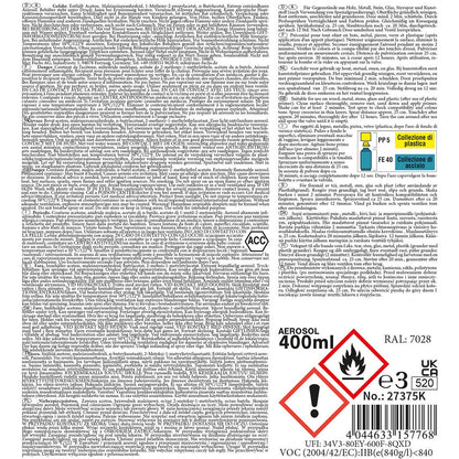 Farbspray Army 400ml WH Dunkelgelb matt - MFH - Wildnissport