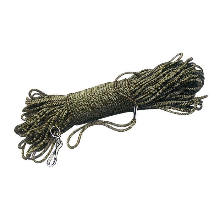 Feldleine aus Perlon 10 m Grün - Fritzmann - Wildnissport
