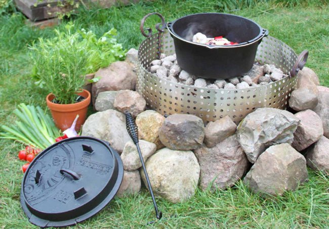 Feuertopf Deckelheber - Petromax - Wildnissport