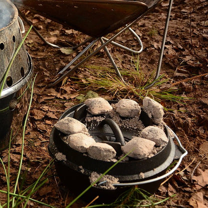 Feuertopf Dutch Oven T4,5 planer Boden - Petromax - Wildnissport