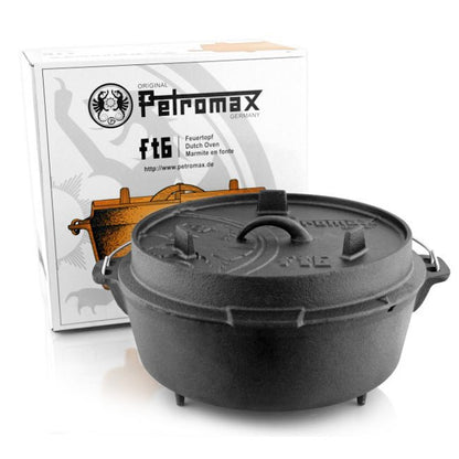 Feuertopf Dutch Oven T4,5 planer Boden - Petromax - Wildnissport