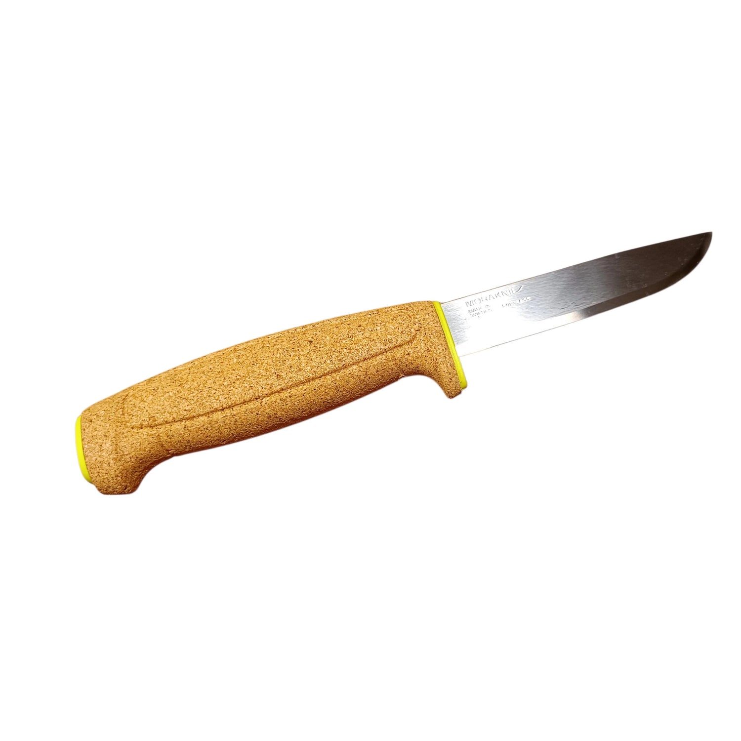Floating - Knife schwimmfähiges Messer mit Korkgriff Lime Green rostfrei - Morakniv - Wildnissport