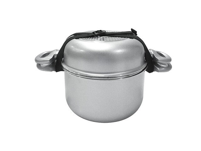 Gimex Topfset 8 - tlg. Silver Line Aluminium - Gimex - Wildnissport