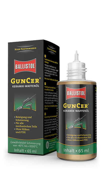 GunCer Keramik Waffenöl 65ml - Ballistol - Wildnissport