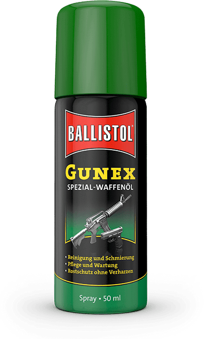 Gunex Spezial - Waffenöl Spray 50ml - Ballistol - Wildnissport