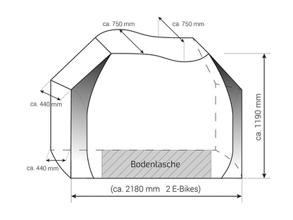 Hindermann Fahrradschutzhülle PROFESSIONAL - Hindermann - Wildnissport