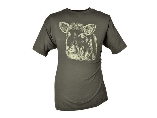 Hubertus Jagdbekleidung T-Shirt Keilerkopf - Hubertus Jagdbekleidung - Wildnissport