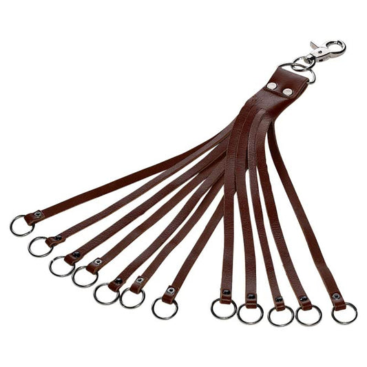 Hühnergalgen aus Leder - Fritzmann - Wildnissport