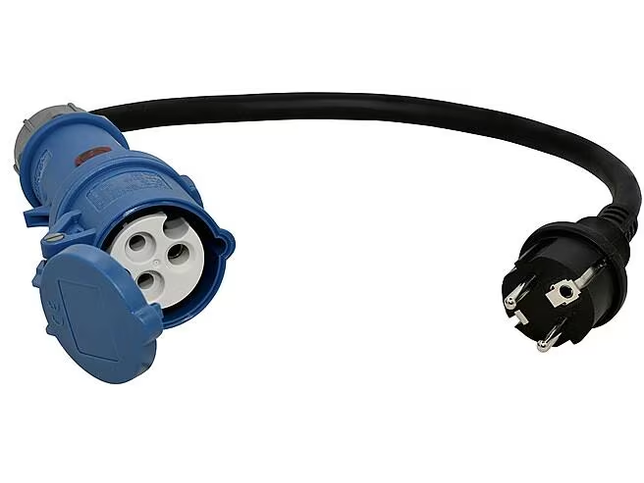 Weingärtner Kabel Kupplung CEE auf Schukostecker