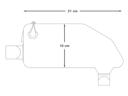 Apidura Top Tube Pack (1L)