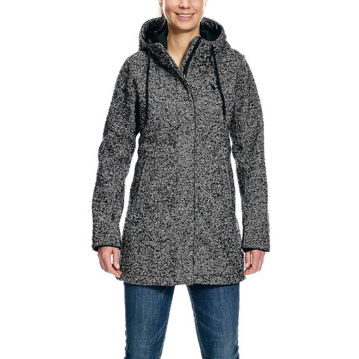 Jemma Coat Damen Olive Darkest Grey - 40 Jacke mit Kapuze - Tatonka - Wildnissport
