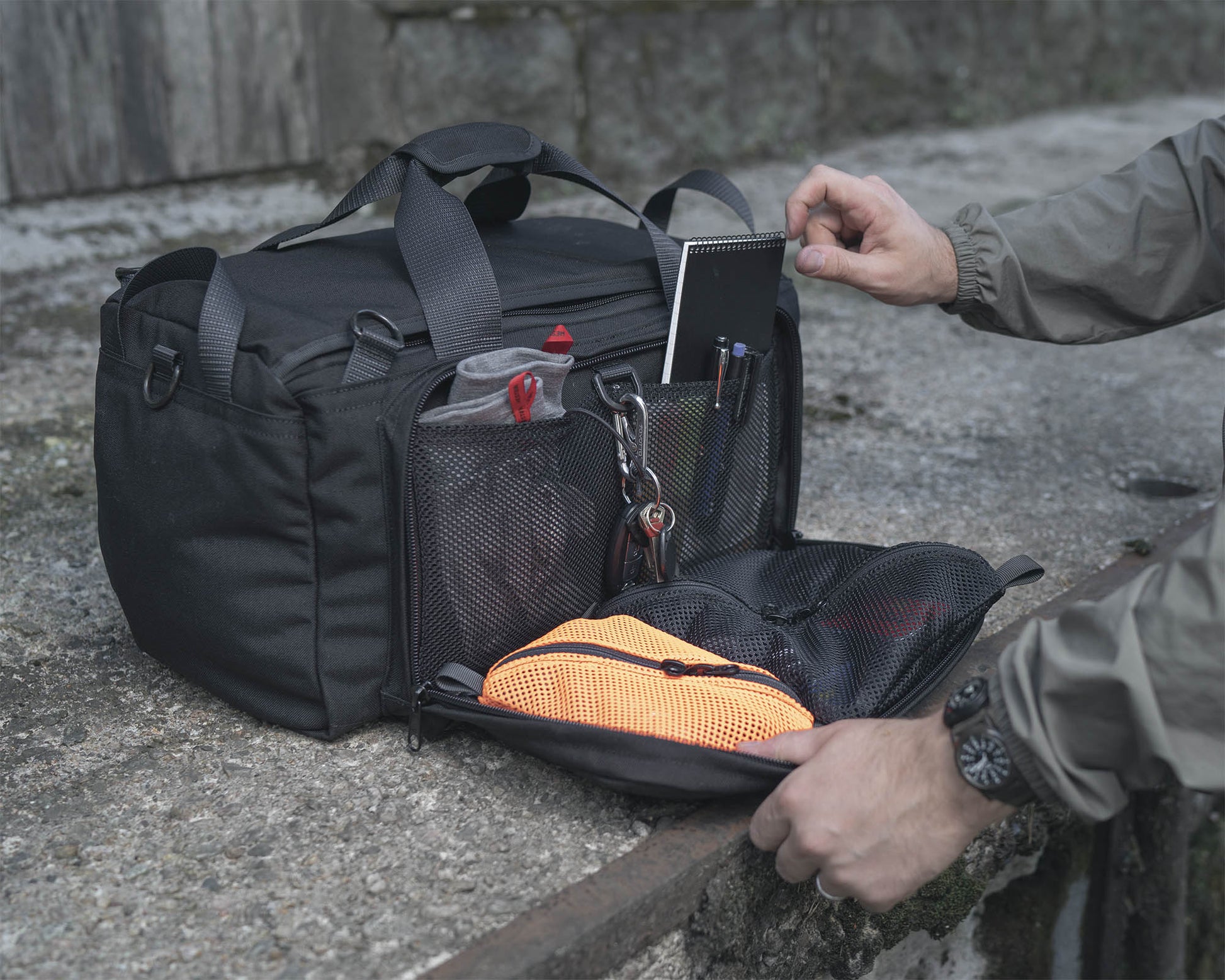 Keikka Duffle 30 Liter Black - Savotta - Wildnissport