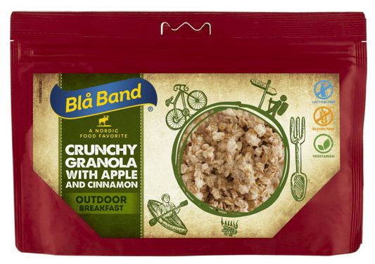 Knuspriges Müsli mit Apfel und Zimt - Blå Band - Wildnissport
