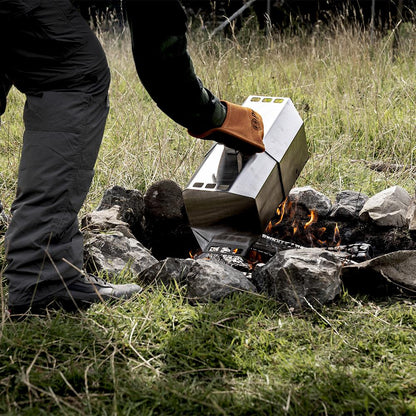 Kohlenschweler aus Edelstahl - Wildnissport - Wildnissport