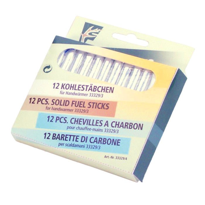 Kohlestächen f. Handwämer, 12 Stück - Fritzmann - Wildnissport