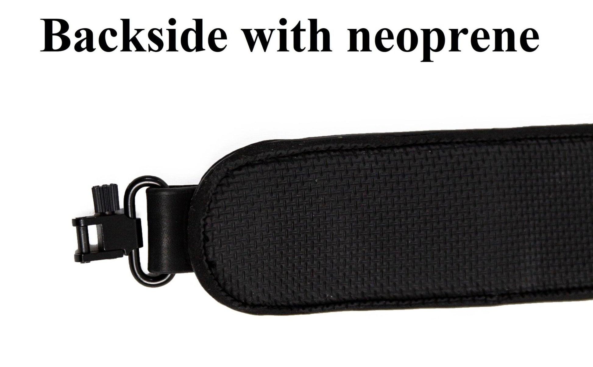 Leder Gewehrriemen mit Neopren - Mjoelner Hunting - Wildnissport