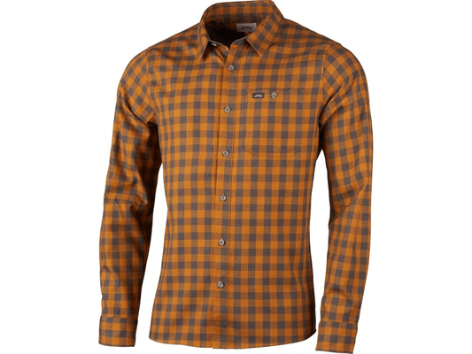 Lundhags Ekren LS Shirt Dark Gold Größe L - Camping - Sale.com - Wildnissport