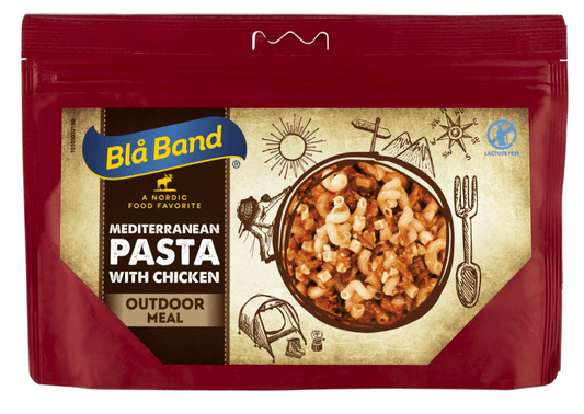 Mediterranean Pasta with chicken Trekkingnahrung - Blå Band - Wildnissport