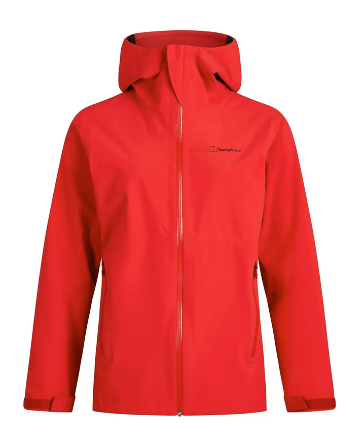 Mehan Vented Shell Damen-Jacke Rot L – Wildnissport