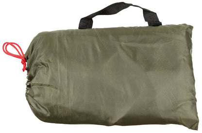 Mehrzweckplane Abdeckplane Tarp 3x3m Olive - MFH - Wildnissport