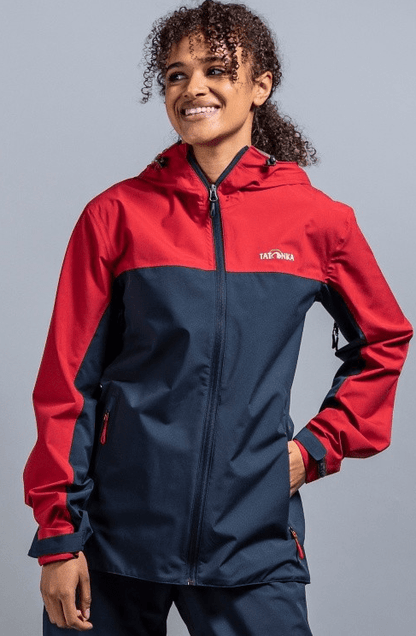 Morten W's Bike Jacke Red - Blue 42 Damen Regenjacke - Tatonka - Wildnissport