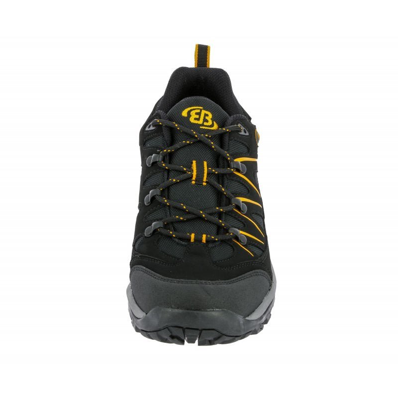 Mount Hunter Low schwarz/gelb 46 Wanderschuhe - Brütting - Wildnissport