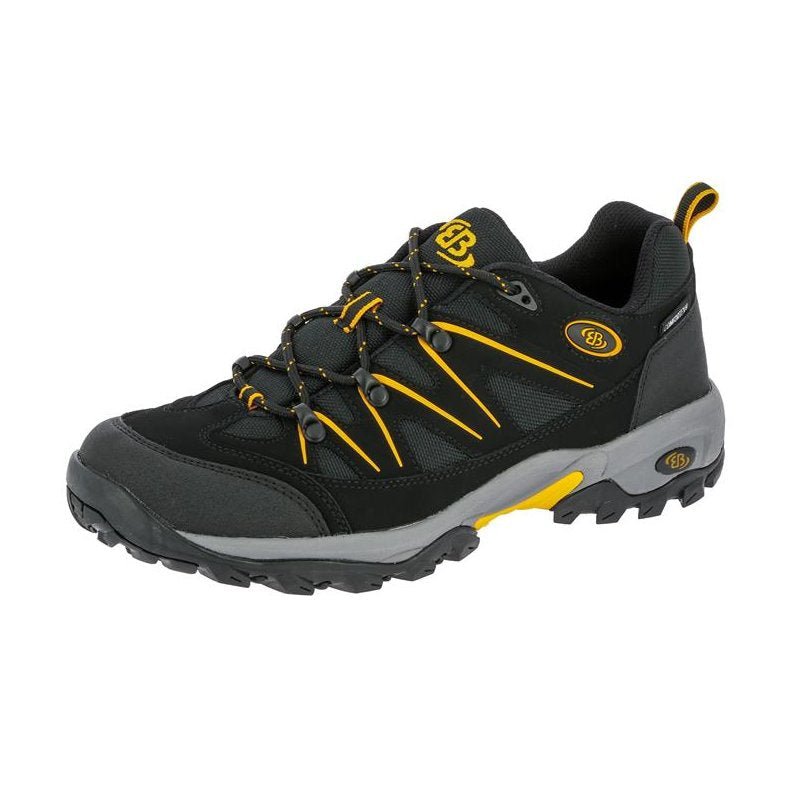 Mount Hunter Low schwarz/gelb 46 Wanderschuhe - Brütting - Wildnissport