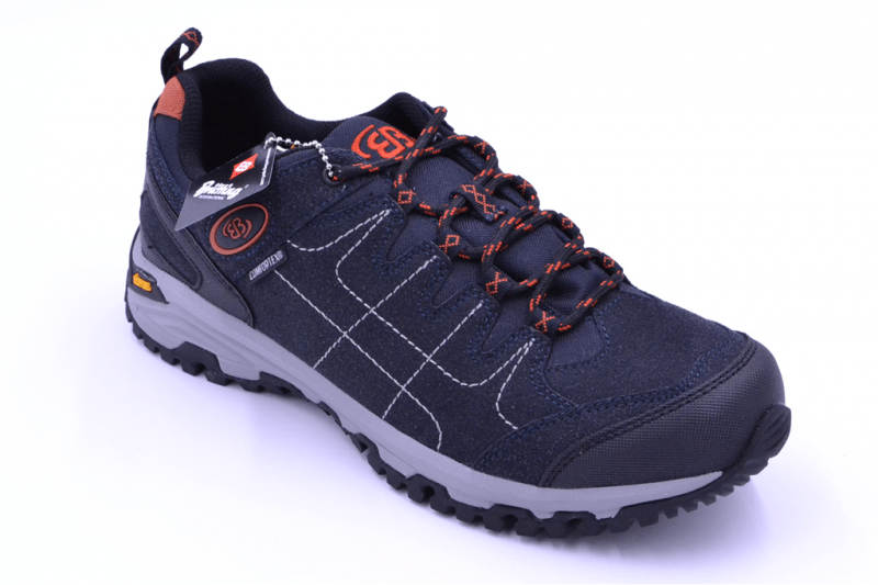 Mount Shasta Low marine/orange - 43 Wanderschuhe - Brütting - Wildnissport