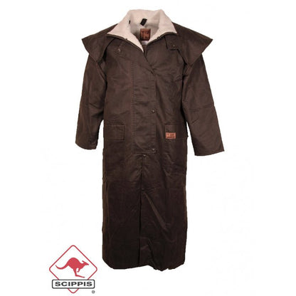 Mountain Riding Coat Winter Brown 1020 Teddy - Lining S UNISEX - Scippis - Wildnissport