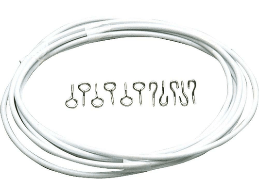 MOVERA Gardinenspirale mit Haken und Ösen (10m) - MOVERA - Wildnissport