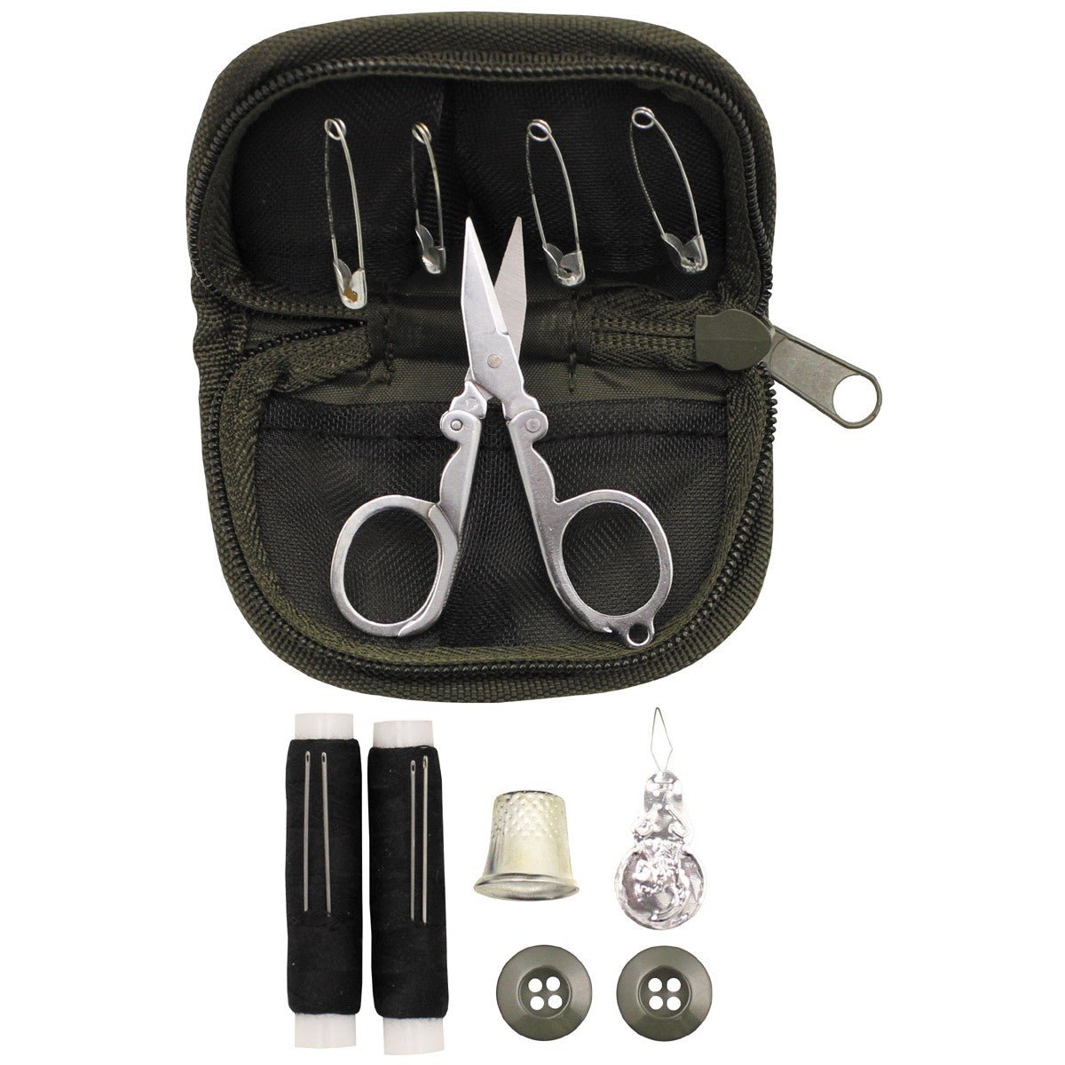 Nähzeug Kit mit Tasche - MFH - Wildnissport